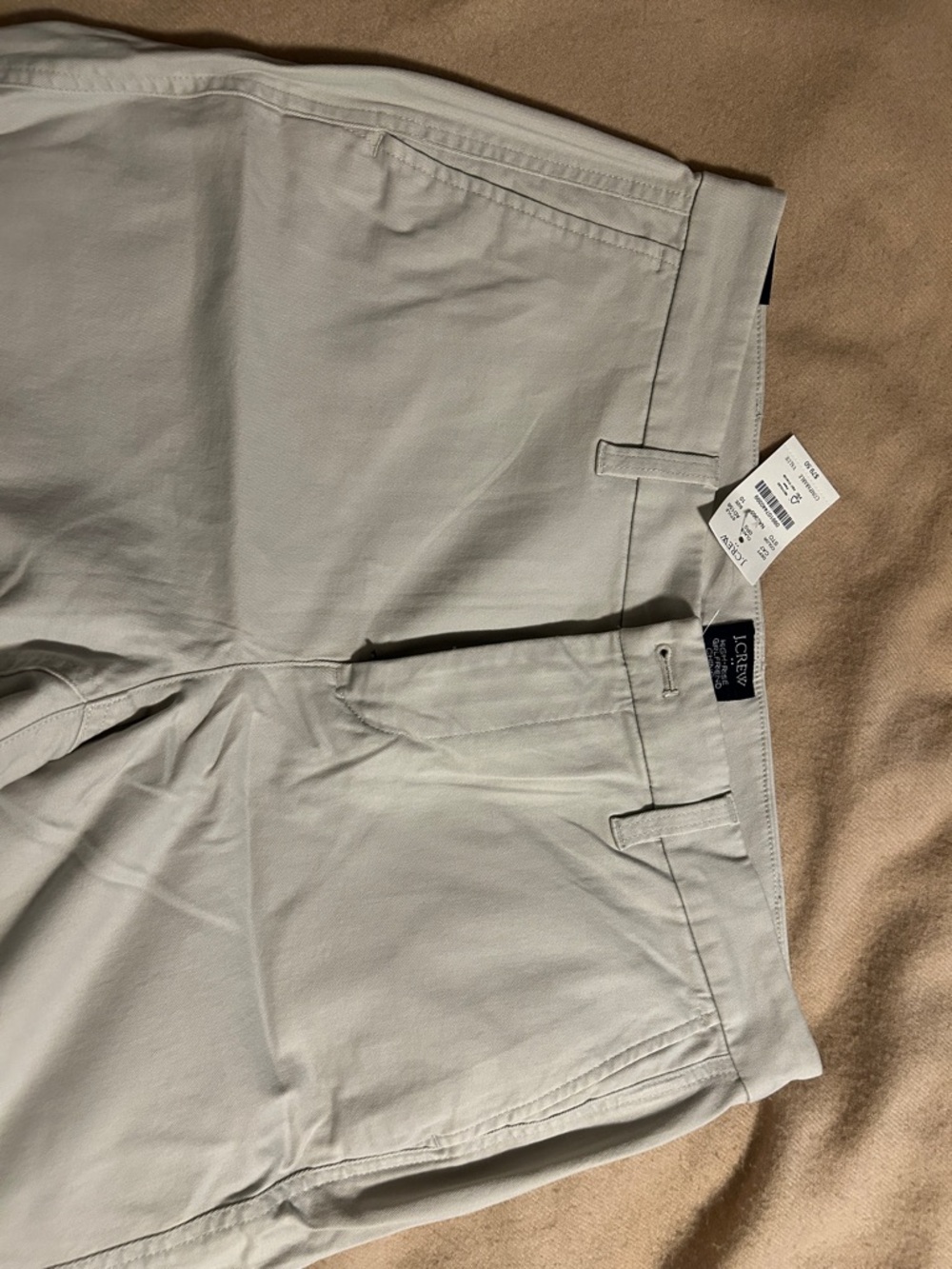 J. Crew high rise girlfriend chino light tan 10 - Picture 6 of 8